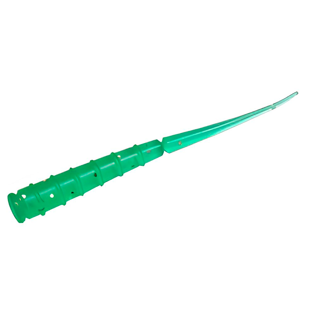 Приманка Hearty Rise Valley hunter micro worm FF Tail 1,3 цв.03 green - фото 1