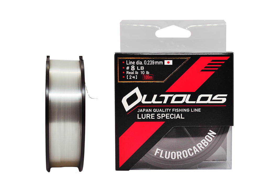 Леска YGK X-Braid Olltolos FC 100м 2,0/0,239мм 8lb/10lb - фото 1