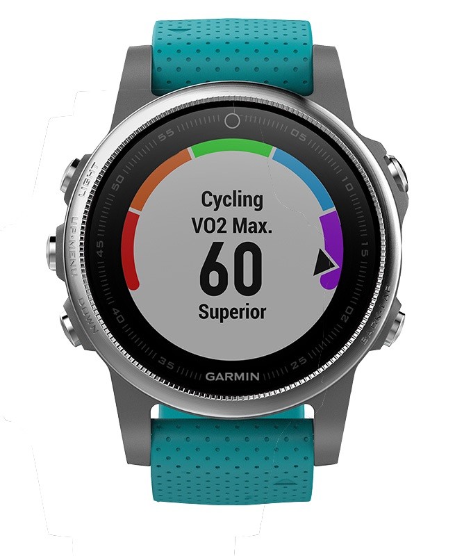 Монитор Сердечного Ритма Garmin GPS fenix 5s turquoise - фото 1