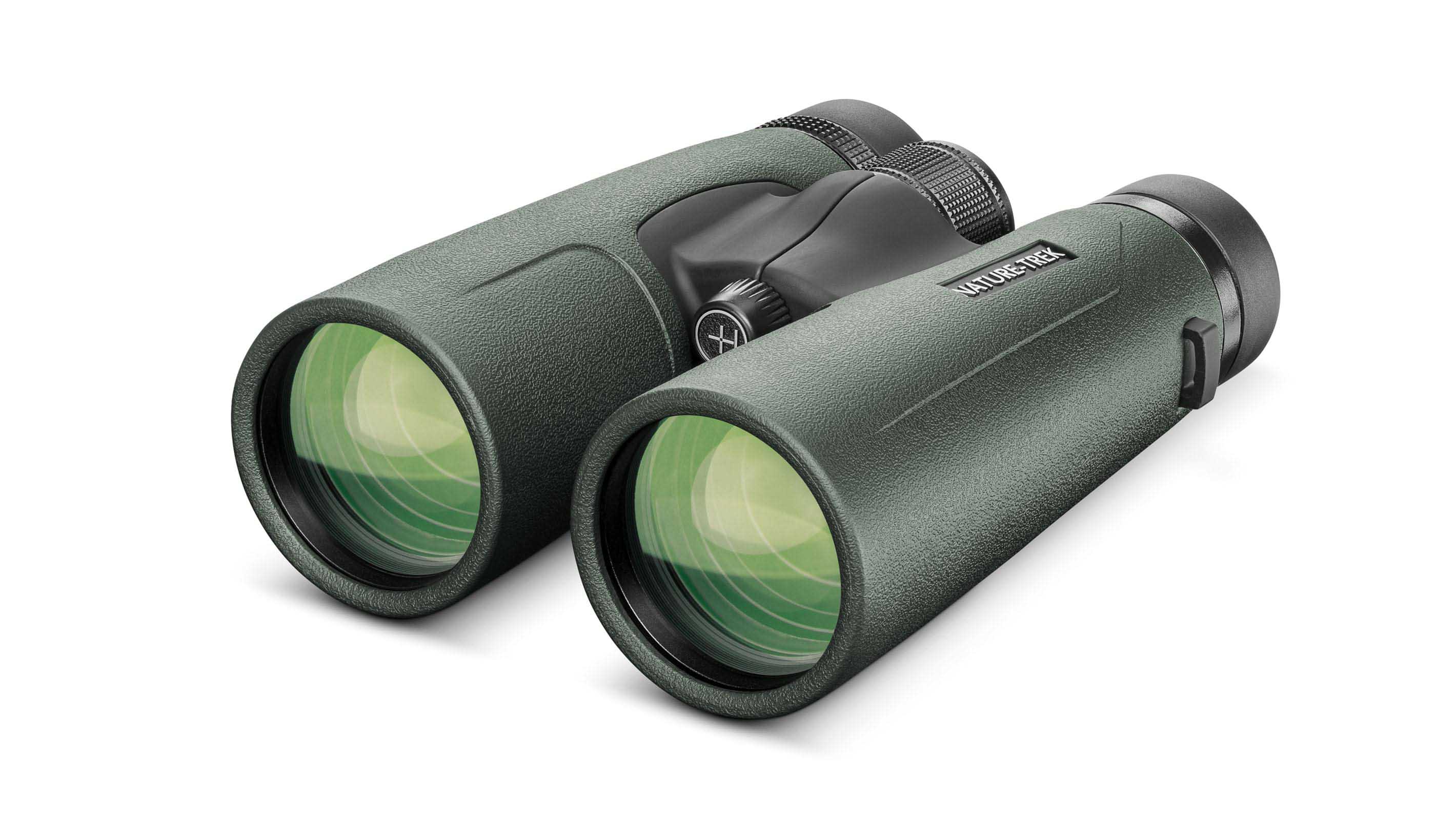 Бинокль Nature Trek 10x50 Binocular Green призма BAK-4 с фазовой коррекцией WP - фото 1
