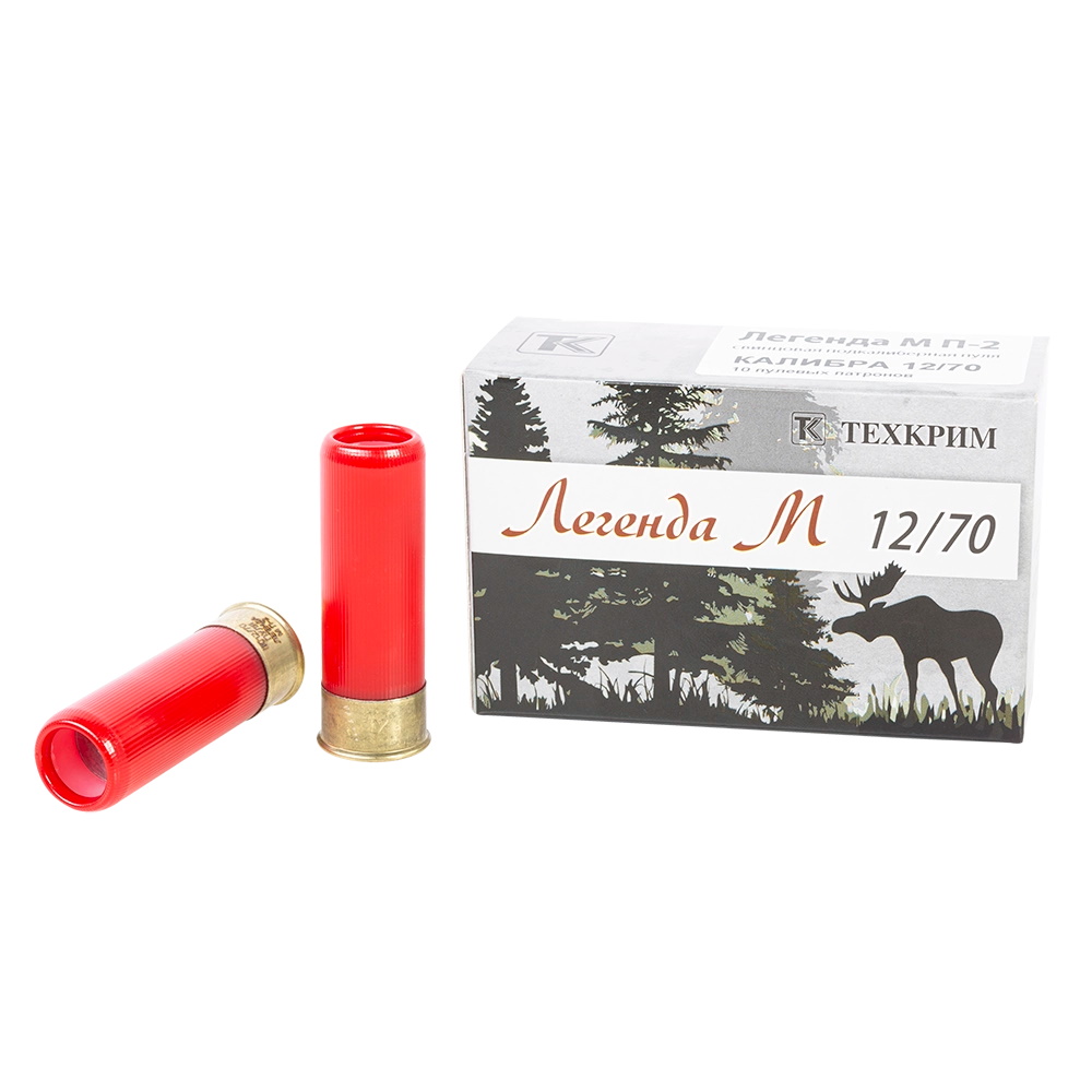 Патрон 12x70 Техкрим пуля Легенда М П-2 - фото 1