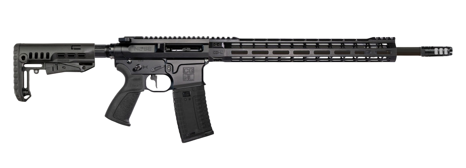 Карабин Adar 223 Rem NL15SE Carbon 18 Rifle 1/2-28 AR15/STANAG Tactic V2 - фото 1