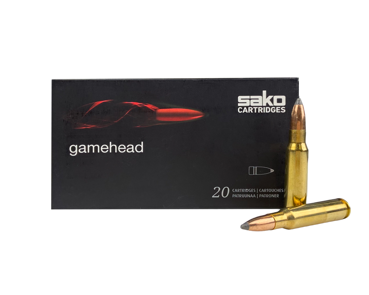 МП Патрон 308Win Sako SP 11,7 Gamehead 1/20 - фото 1