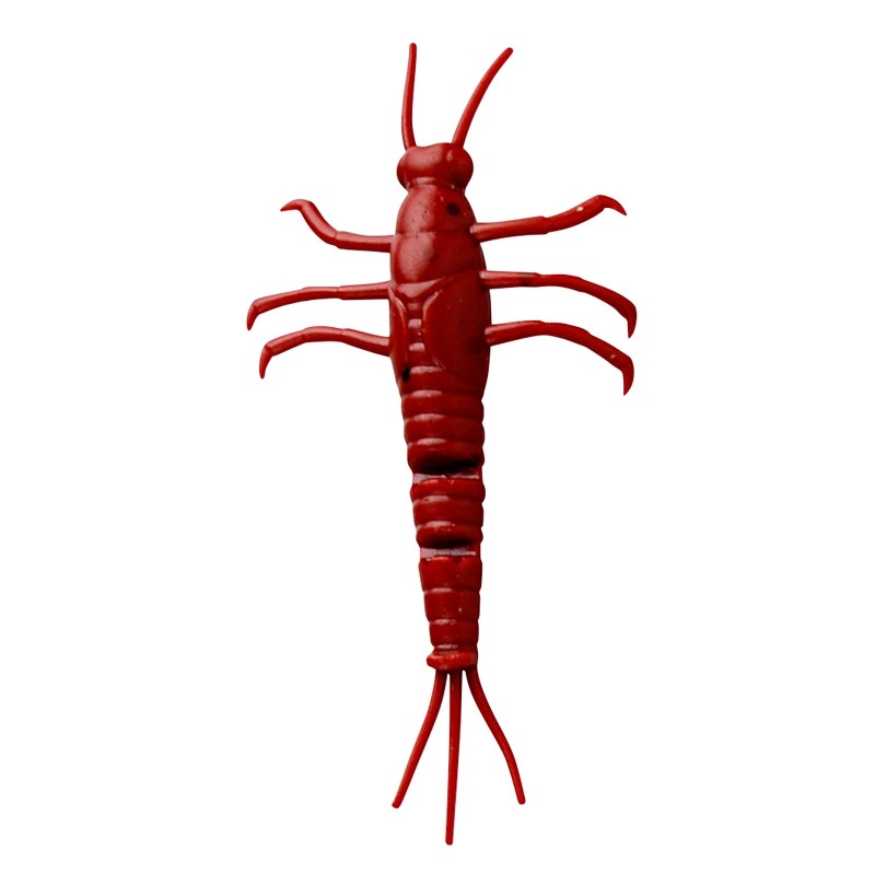 Приманка Savage Gear LB 3D PVC Mayfly 50мм red 8pcs - фото 1