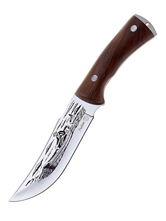 Нож Кизляр Рыбак-2 туристический рукоять кавказский орех - фото 1