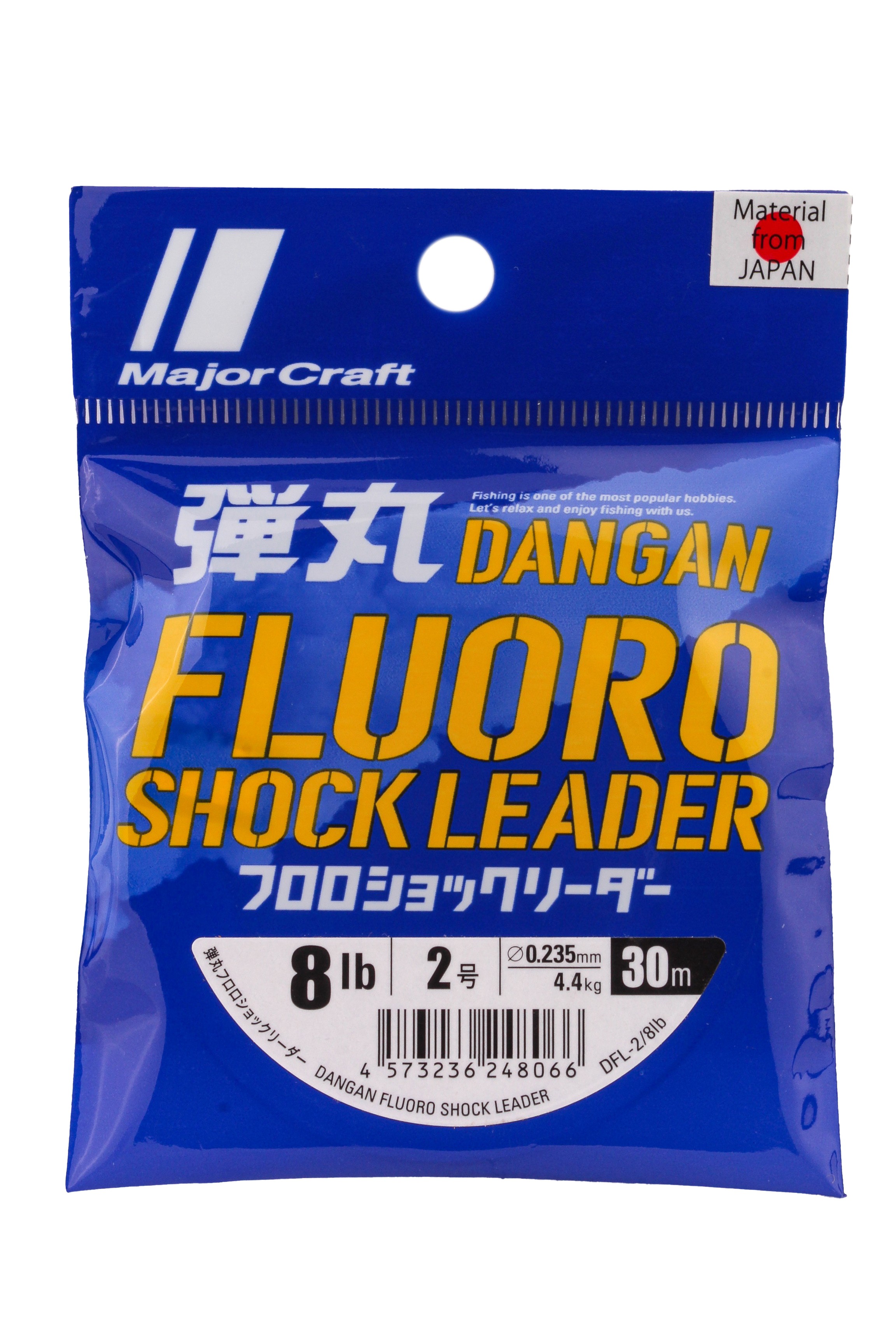 Леска Major Craft Fluorocarbon 30м DFL-0.235мм 8lb - фото 1