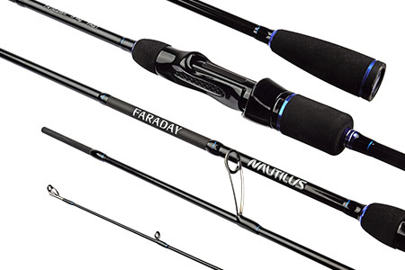 Спиннинг Nautilus Faraday FRD-722LL 214см 2-11гр Com - фото 1