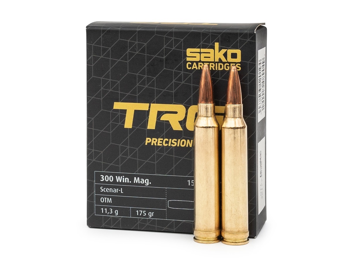 МП Патрон Sako TRG Precision кал. .300 Win.Mag. Scenar-L OTM (175 grain / #2 - фото 1