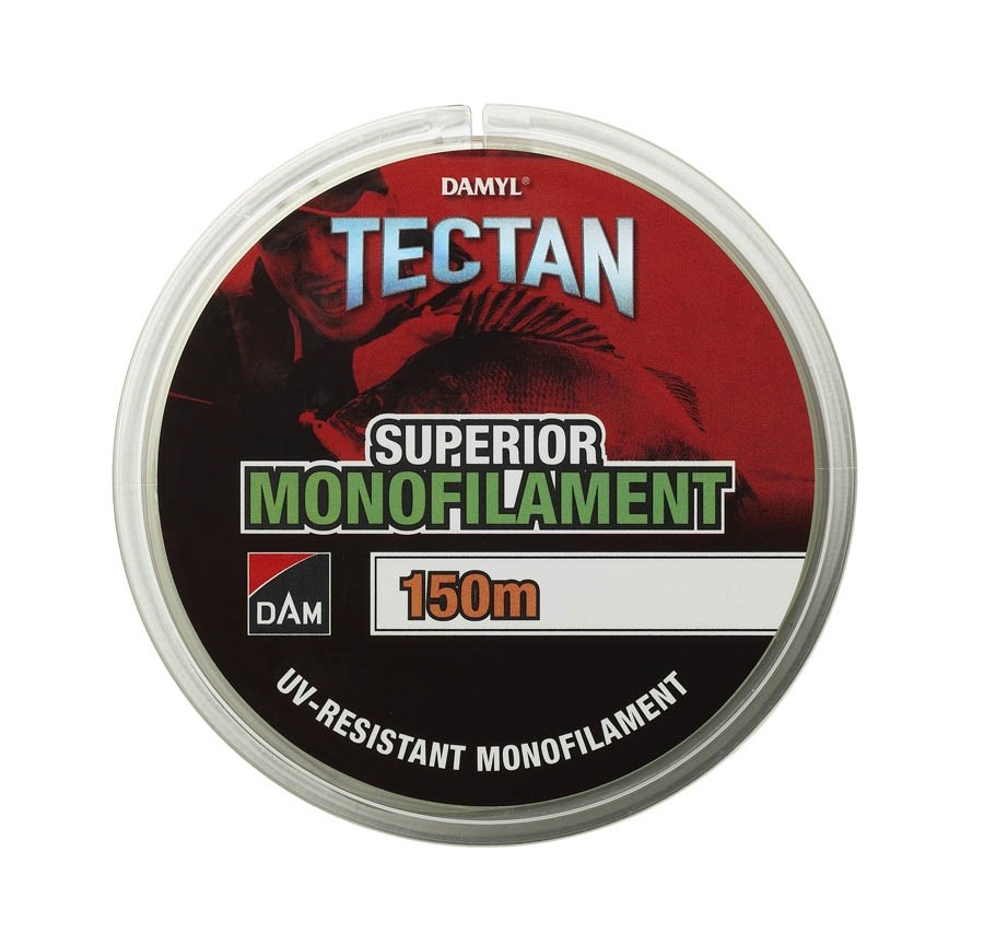 Леска DAM Tectan Superior 150м 0,10м 1,0кг 2,3lb green  - фото 1
