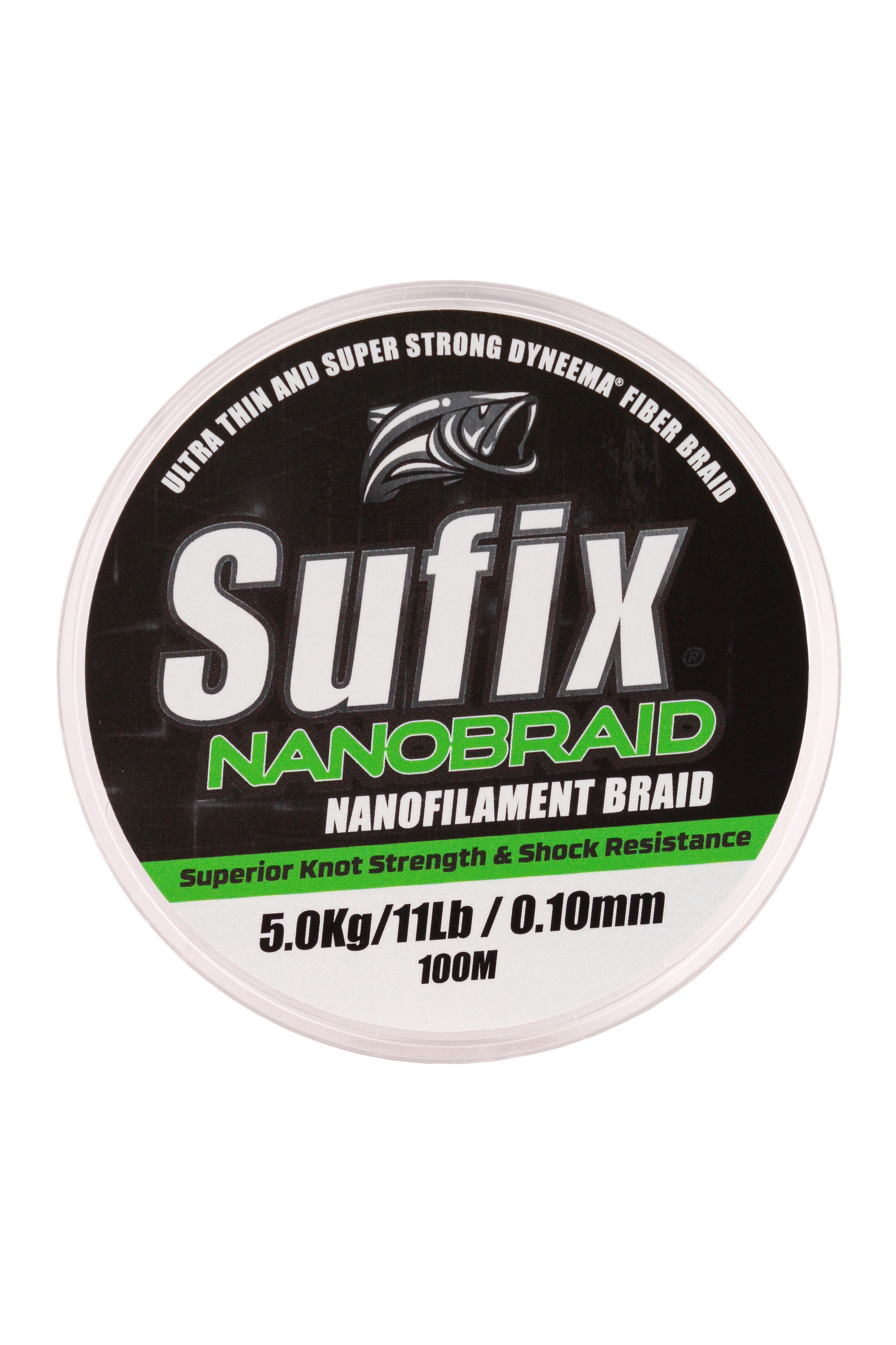 Шнур Sufix Nano Braid camo 100 м 0.10мм 5,0 кг - фото 1