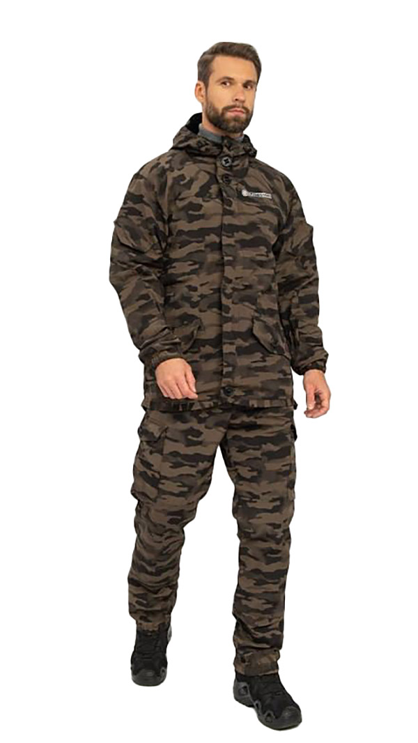 Костюм Huntsman Горка-3 демисезонный кмф djin смесовая рип-стоп  - фото 1