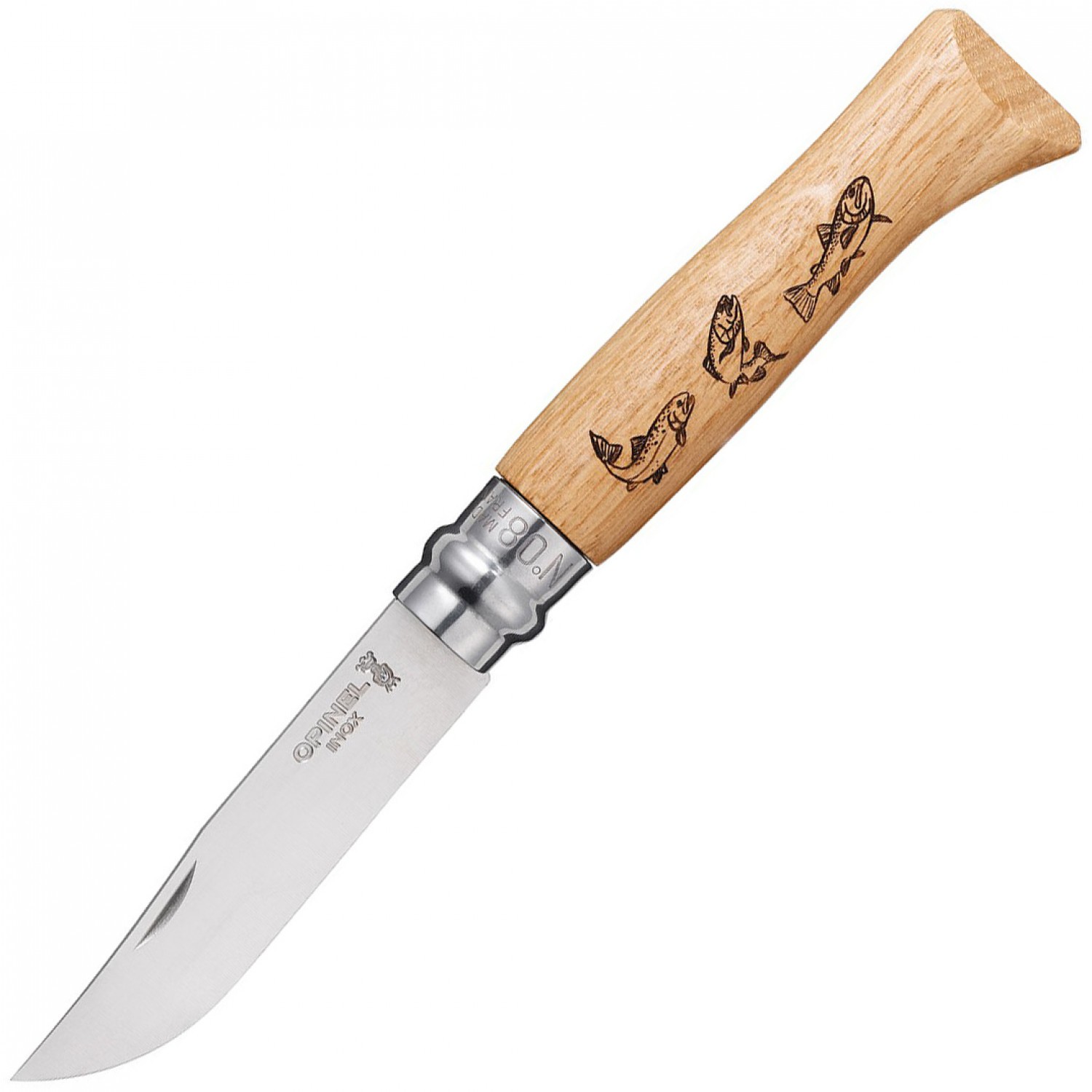 Нож Opinel 8VRI Animalia форель - фото 1