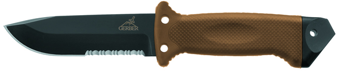 Нож Gerber LMF II Survival Coyote Brown фикс. клинок  - фото 1