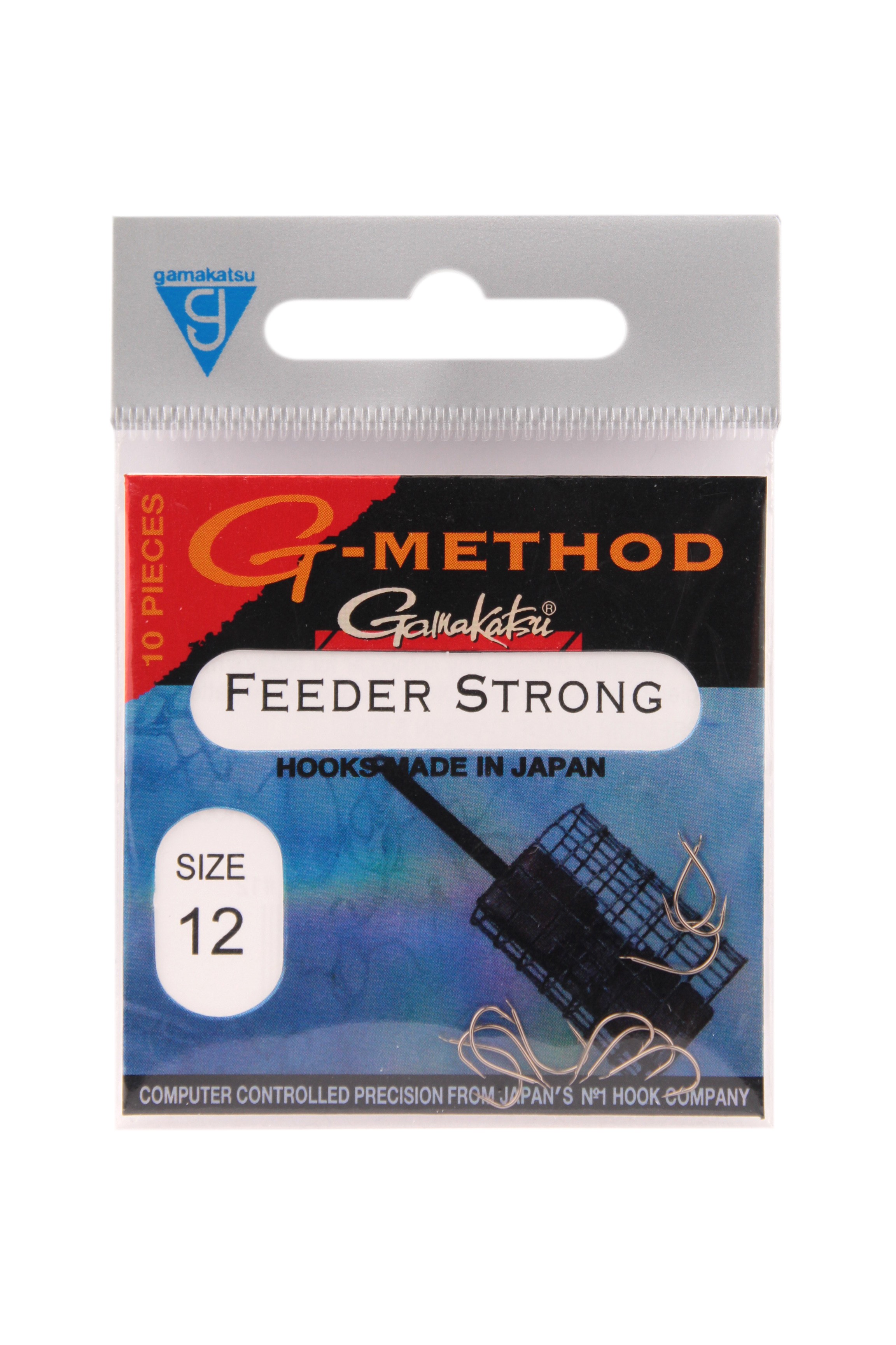 Крючок Gamakatsu G-Method feeder strong bronze №12 - фото 1