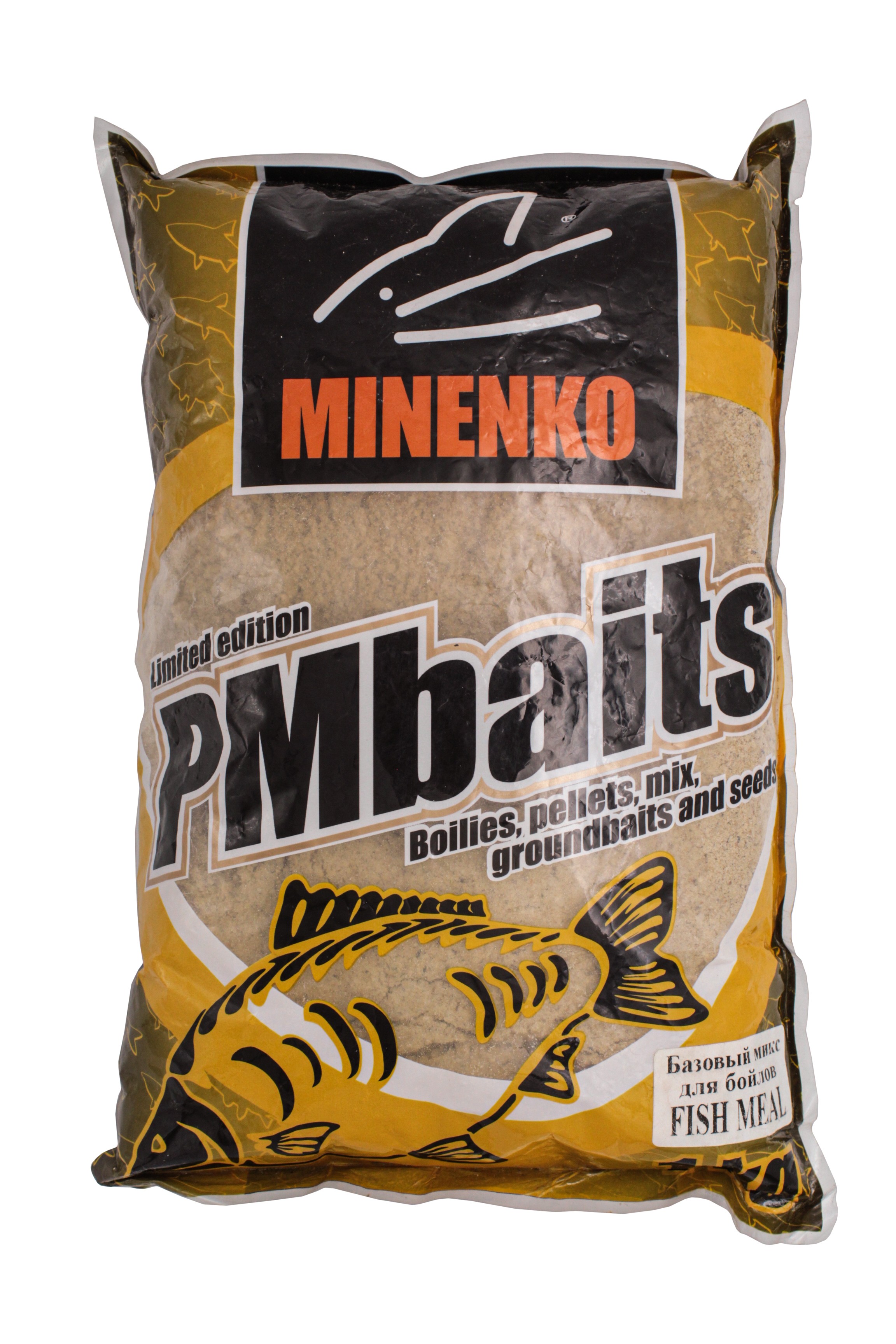 Базовая смесь для бойлов MINENKO Base mix fish meal aroma free 1кг - фото 1