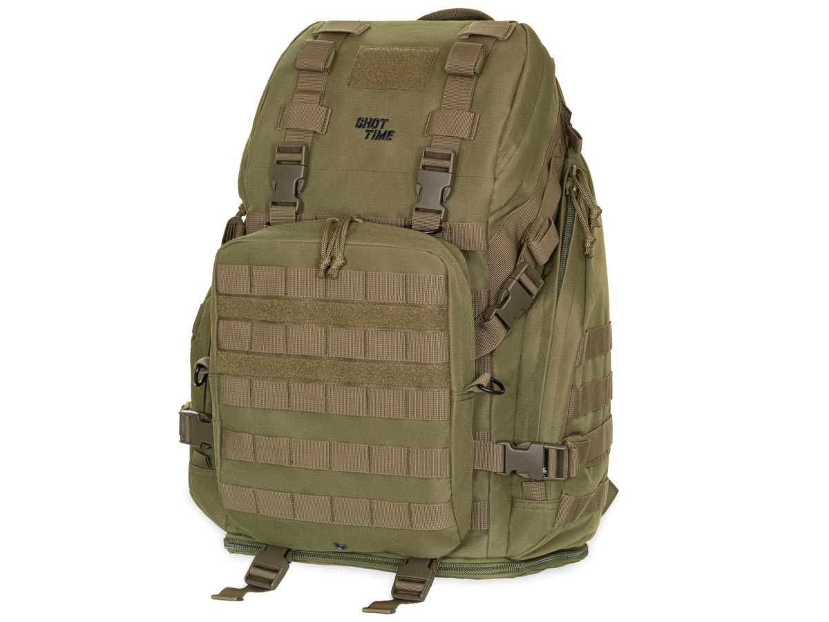 Рюкзак ShotTime Tactical 45л Molle 60х29х23 см олива - фото 1