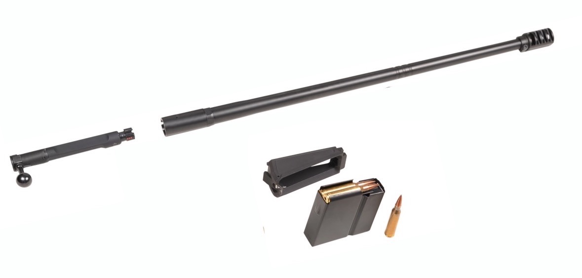 Доп.ствол ASR 6,5 Creedmoor 61 см черный М18x1 личина - фото 1