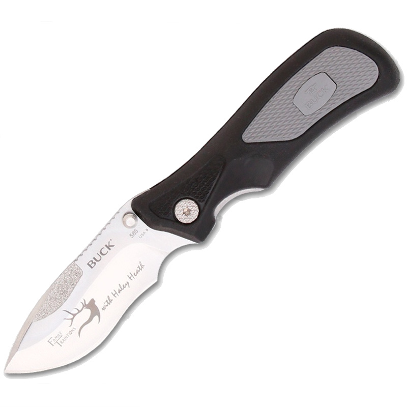 Нож Buck Ergo Hunter Folding складной сталь 420HC черный - фото 1