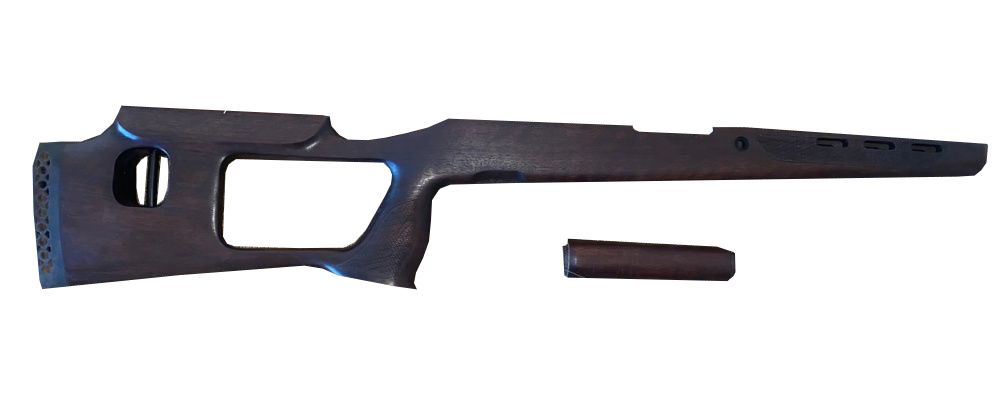 Ложа Левша ОП-СКС тип СВД левша орех - фото 1