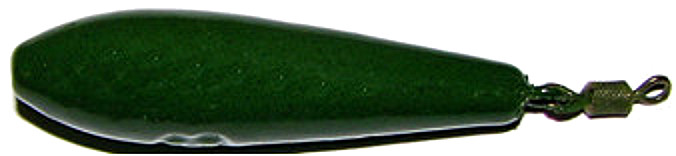 Груз УЛОВКА карповый Бомба 112гр темно-зеленый - фото 1