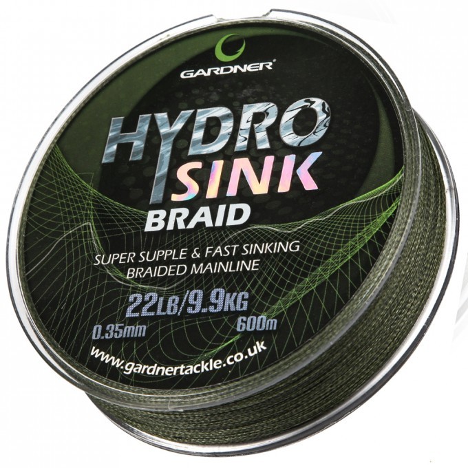 Шнур Gardner hydro-sink braid 200м 0,35мм 22lb