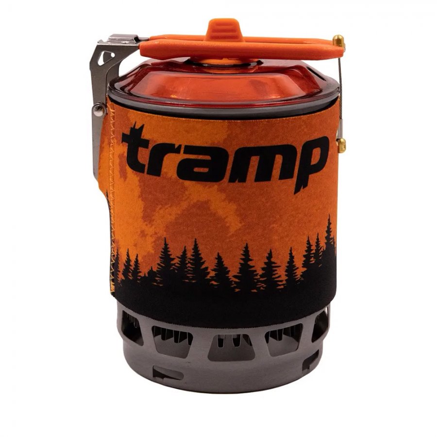 Система для приготовления пищи Tramp 0.8л оранжевая - фото 1