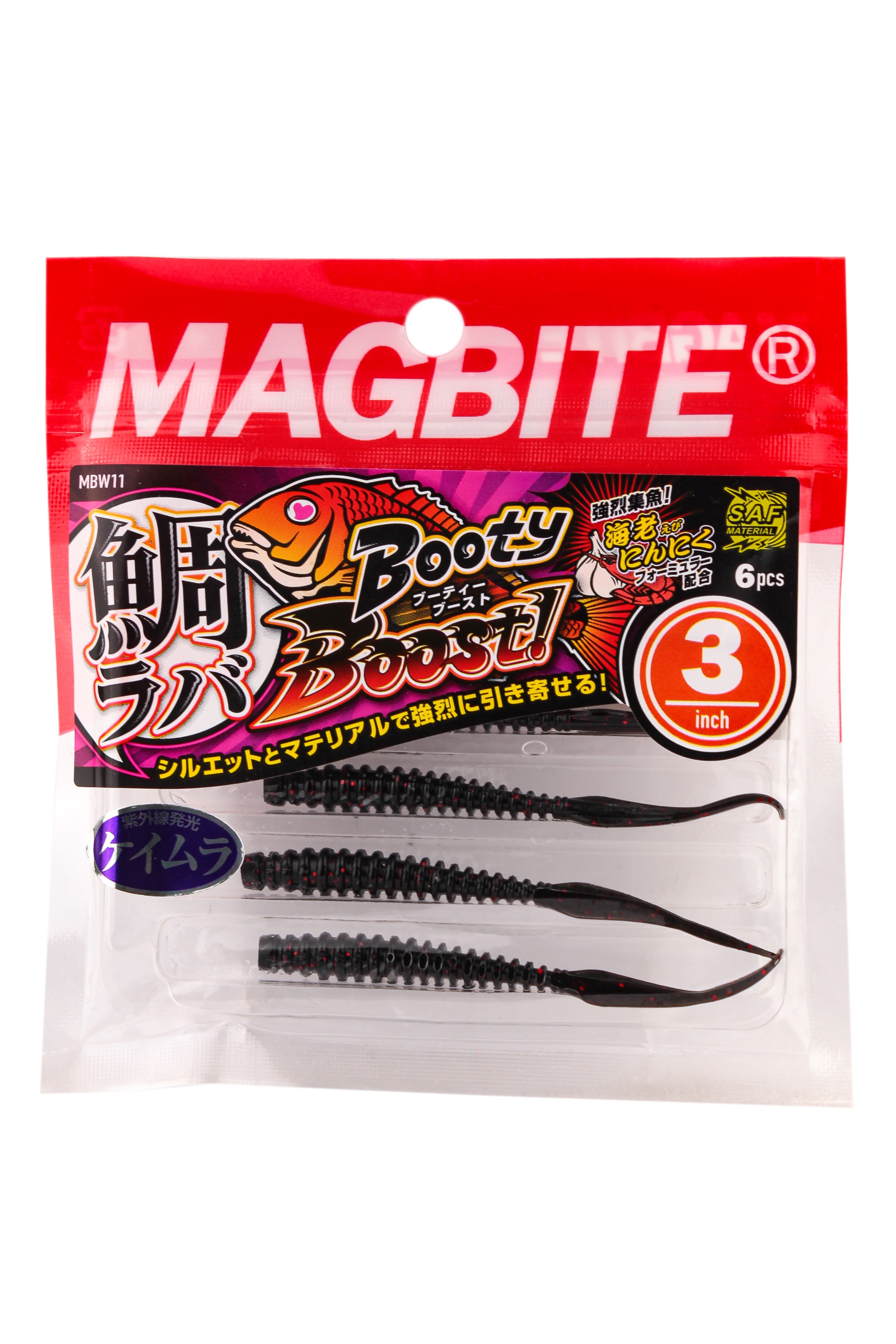 Приманка Magbite MBW11 Tairaba Booty Boost 3,0&quot; цв.28 - фото 1