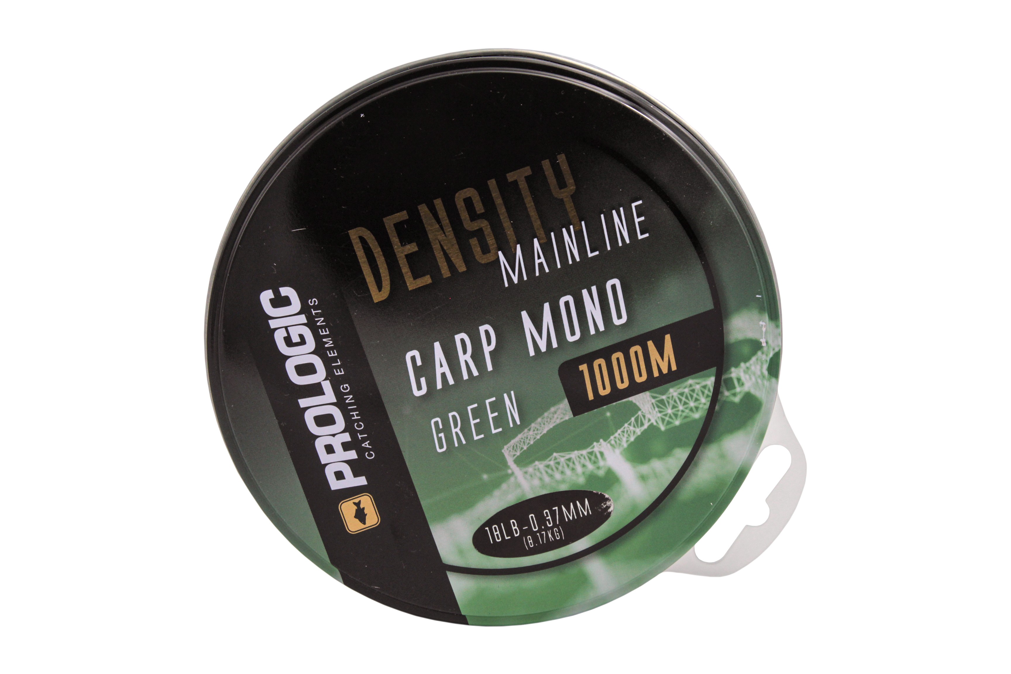 Леска Prologic Density carp mono green 0.37 18lb 8.17кг 1000м - фото 1