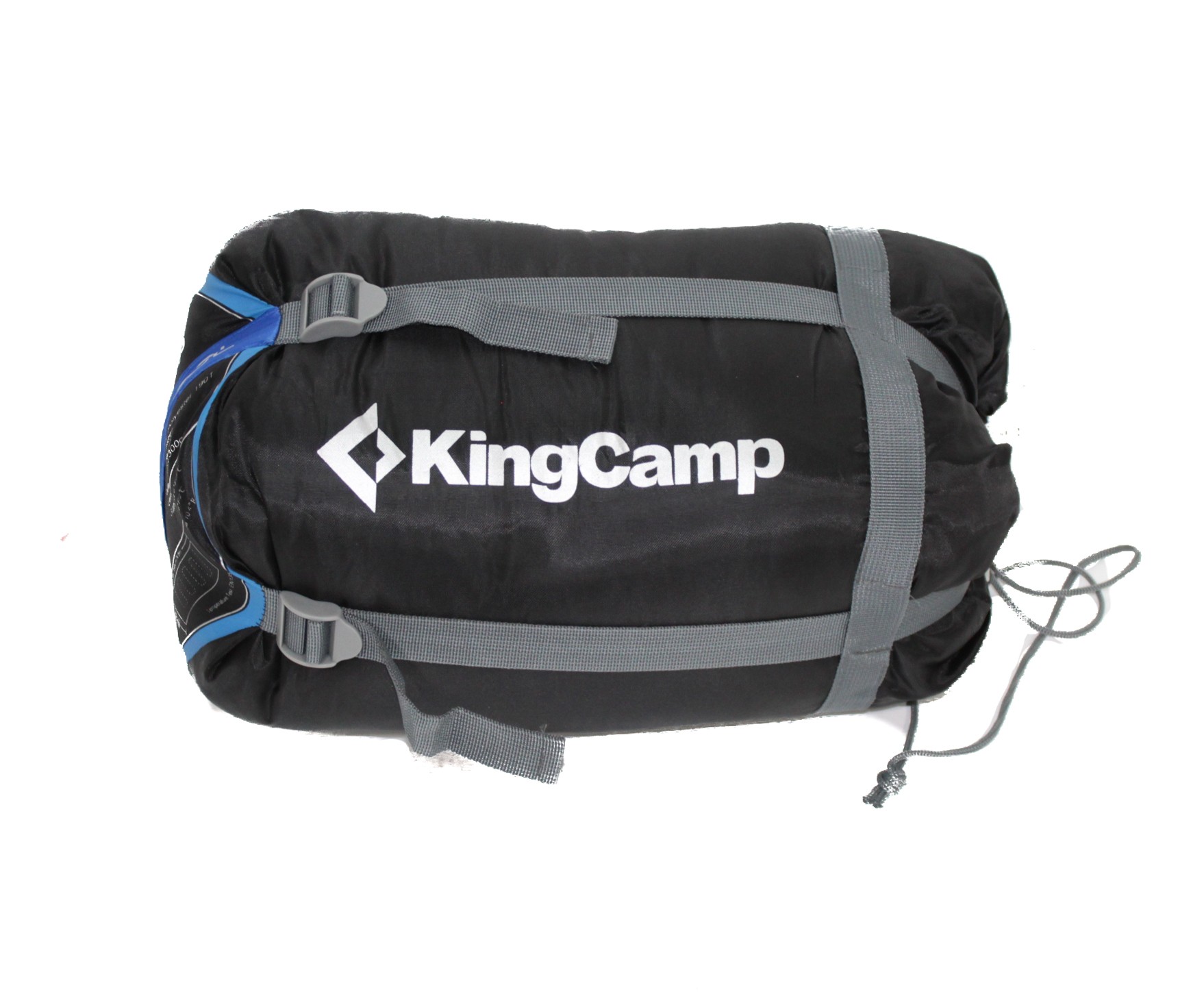 Спальник King Camp Oxygen 300L -12C синий правый - фото 1