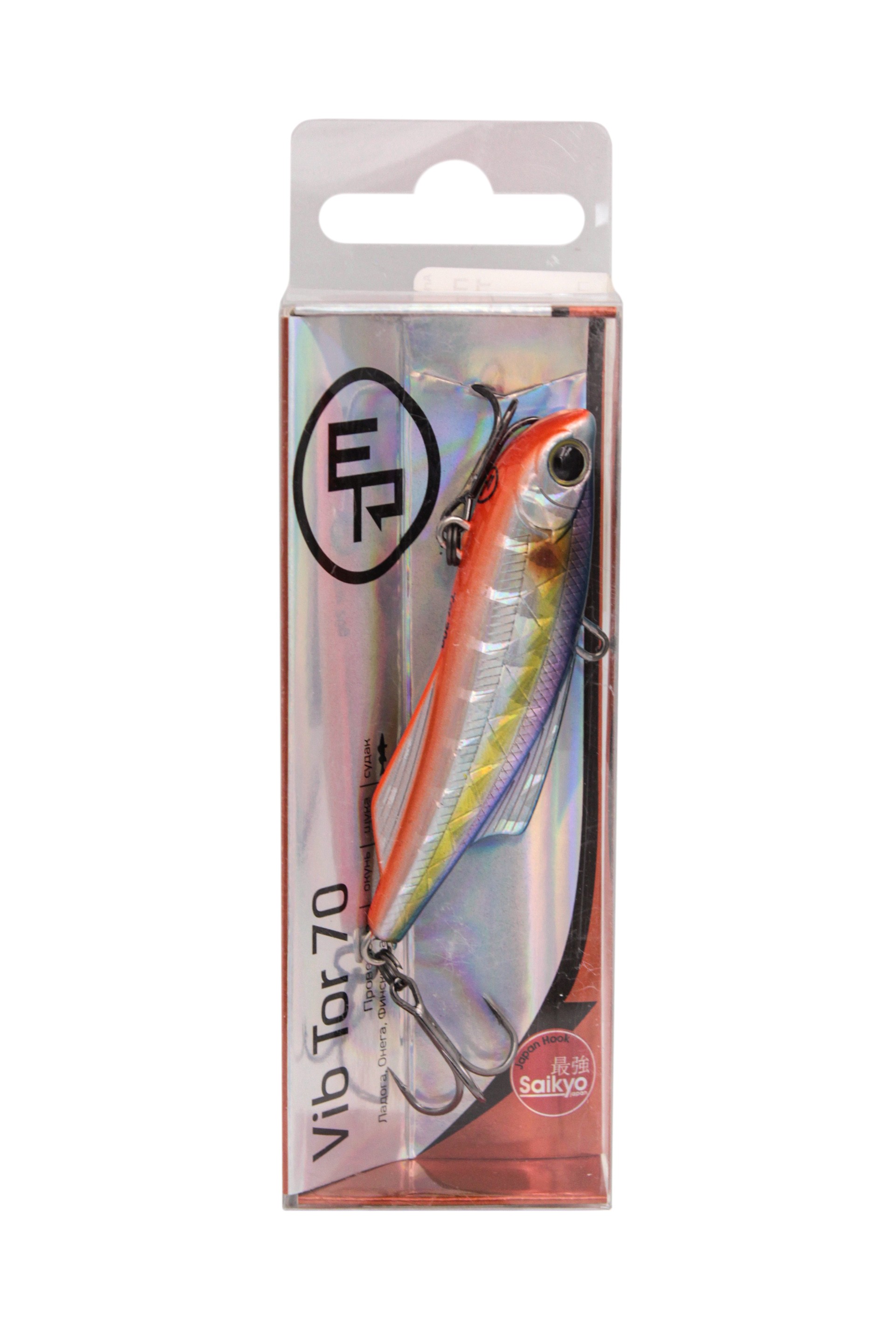 Приманка Ecopro VIB Tor 70мм 20гр 055 Shiny Shad - фото 1