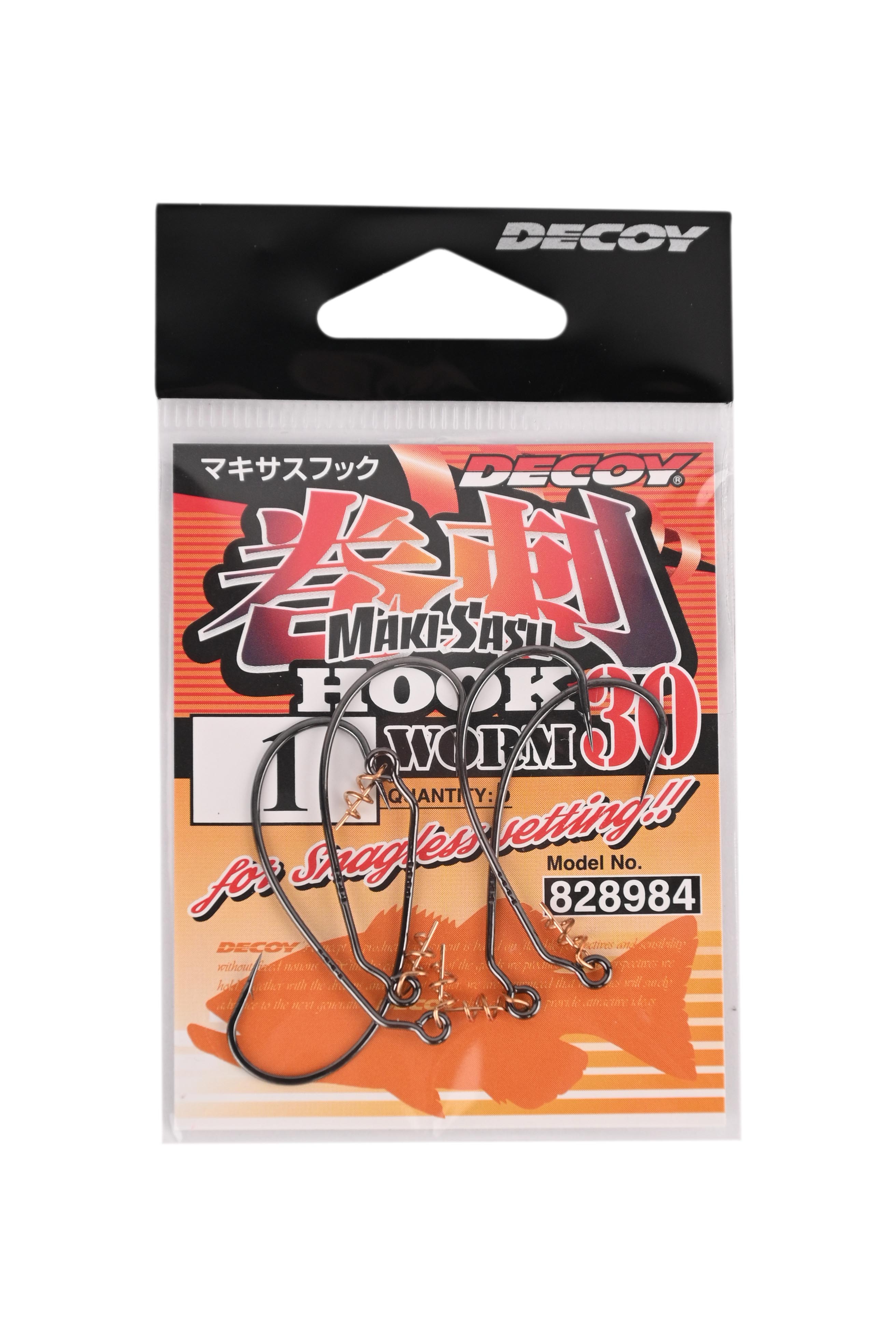 МП Крючок Decoy Worm 30 №1 - фото 1