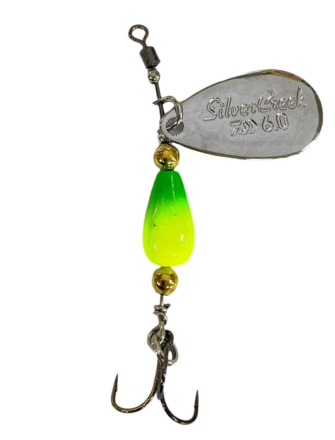 Блесна Daiwa Silver creek spinner 6гр four-leaf - фото 1