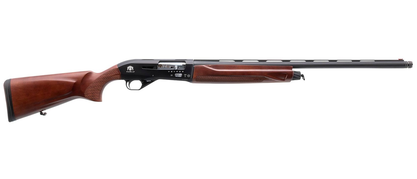 МП HUGLU VEYRON WOOD BLACK 12x76, 660мм, п/а газ.система, 4+1 - фото 1