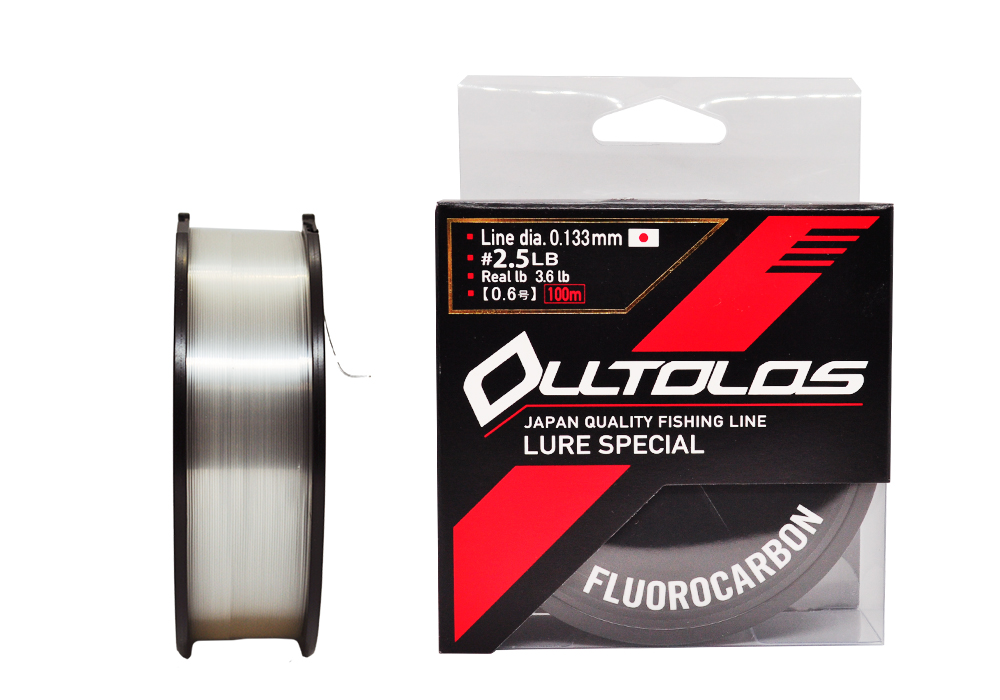 Леска YGK X-Braid Olltolos FC 100м 0,6/0,133мм 2,5lb/3,6lb - фото 1