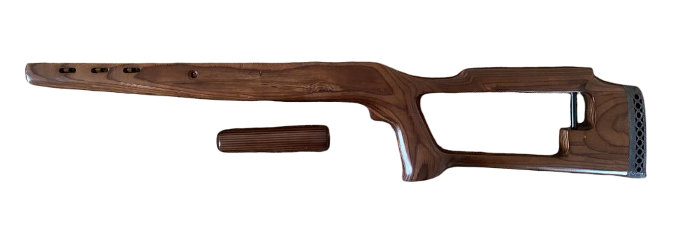 Ложа Левша ОП-СКС тип СВД фанера эргономическая щека облегчённый - фото 1