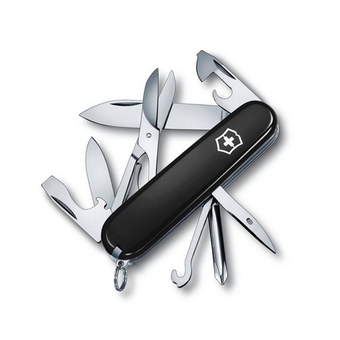 Нож Victorinox Super Tinker 91мм 14 функций черный - фото 1