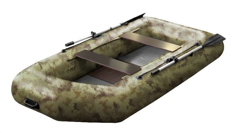 Лодка Boat Master Феникс 280 надувная камуфляж-пиксель - фото 1