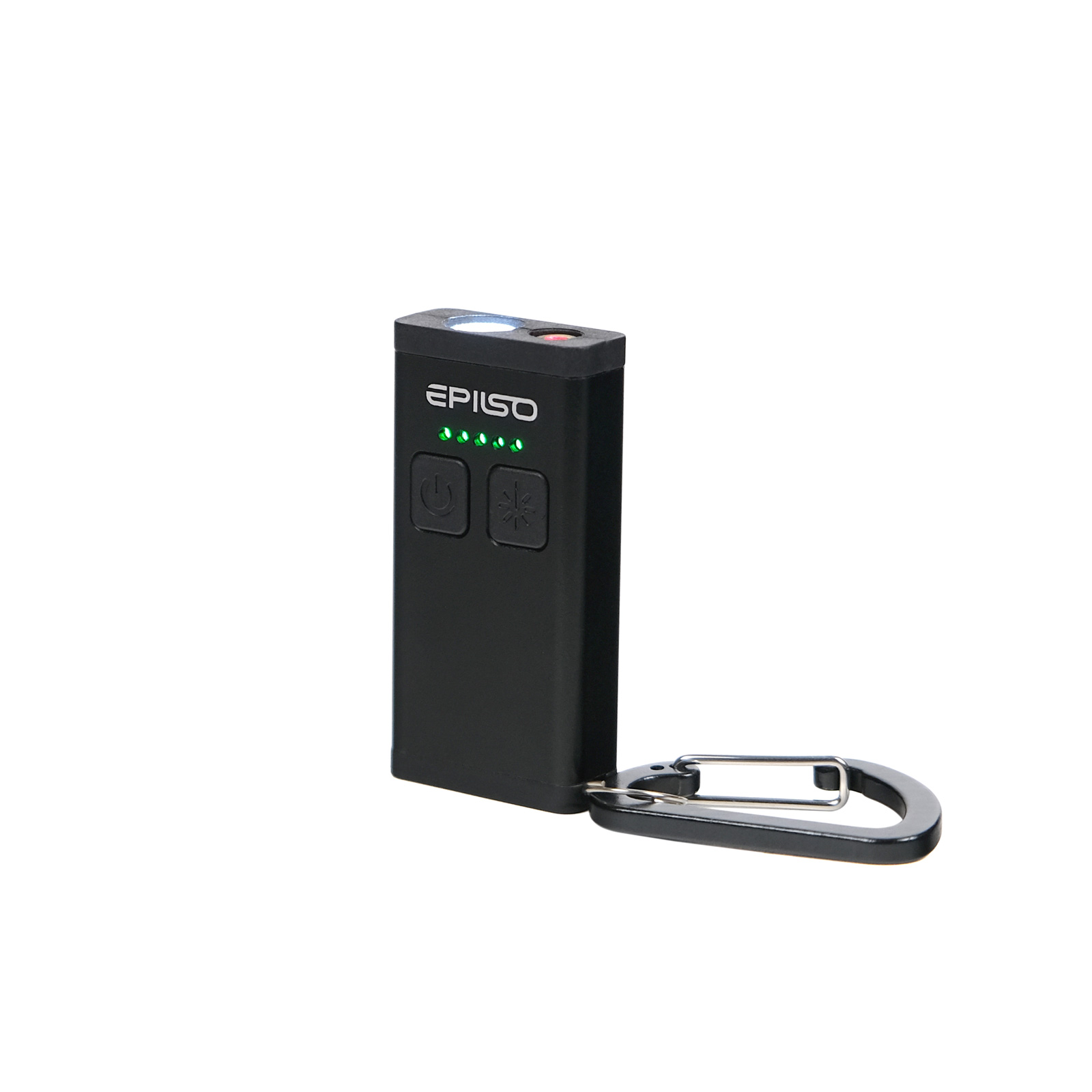 Фонарь Epilso EPF-010 брелок металл/пластик, лазер - фото 1