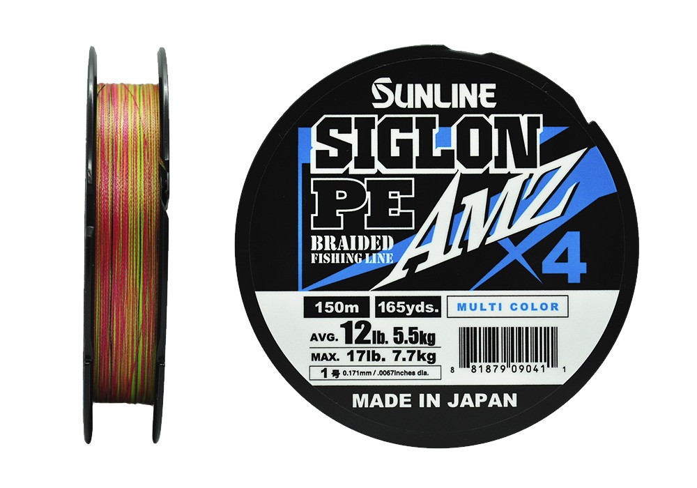 Шнур Sunline Siglon PEX4 AMZ 1,0 12lb 150м Multicolor - фото 1