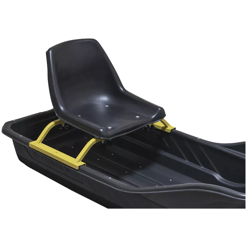 Сиденье поперечное с пластиковой сидушкой со спинкой в комплекте крепления к обв - фото 1