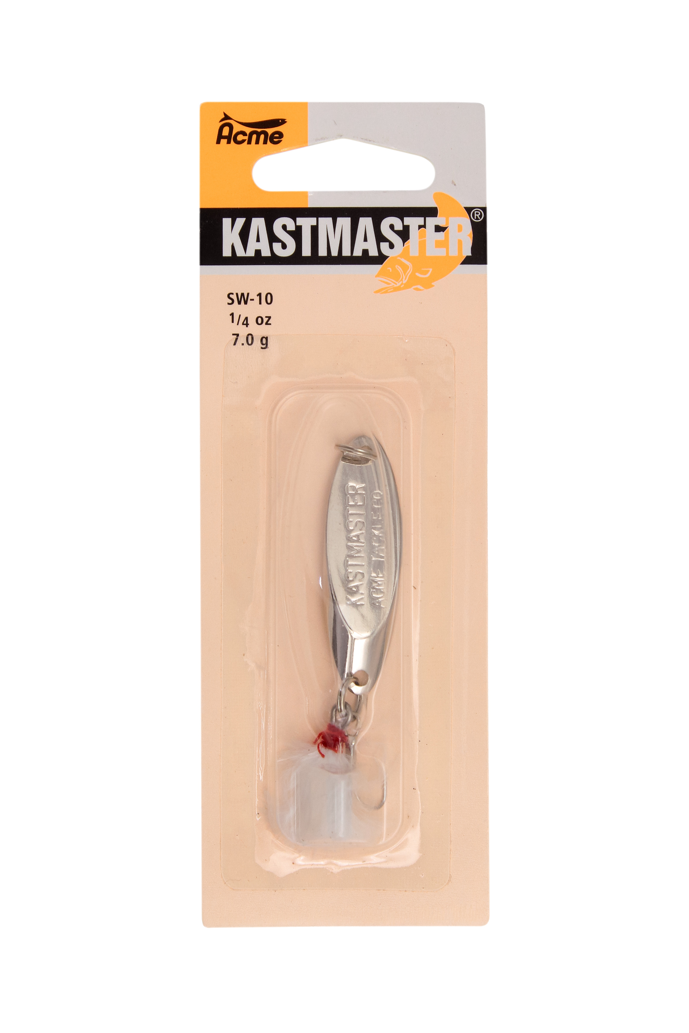 Блесна Acme Kastmaster W/Teaser 4,5см 7гр CH - фото 1