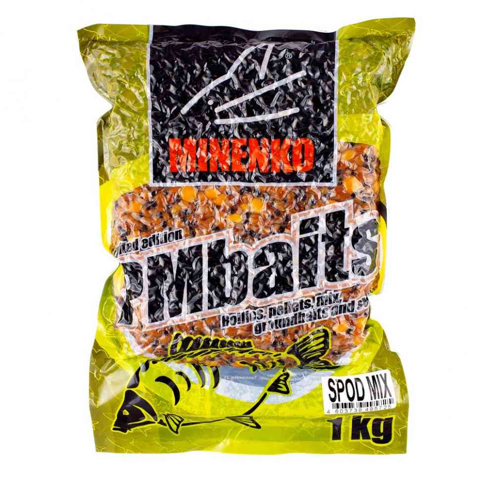 Прикормка MINENKO PMbaits ready to use spod mix 1кг Com - фото 1