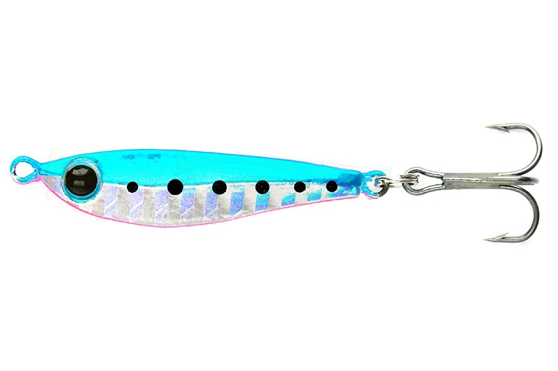 Пилькер Grows culture Jack Eye 5гр цв №3 blue and pink sardine/black eye - фото 1