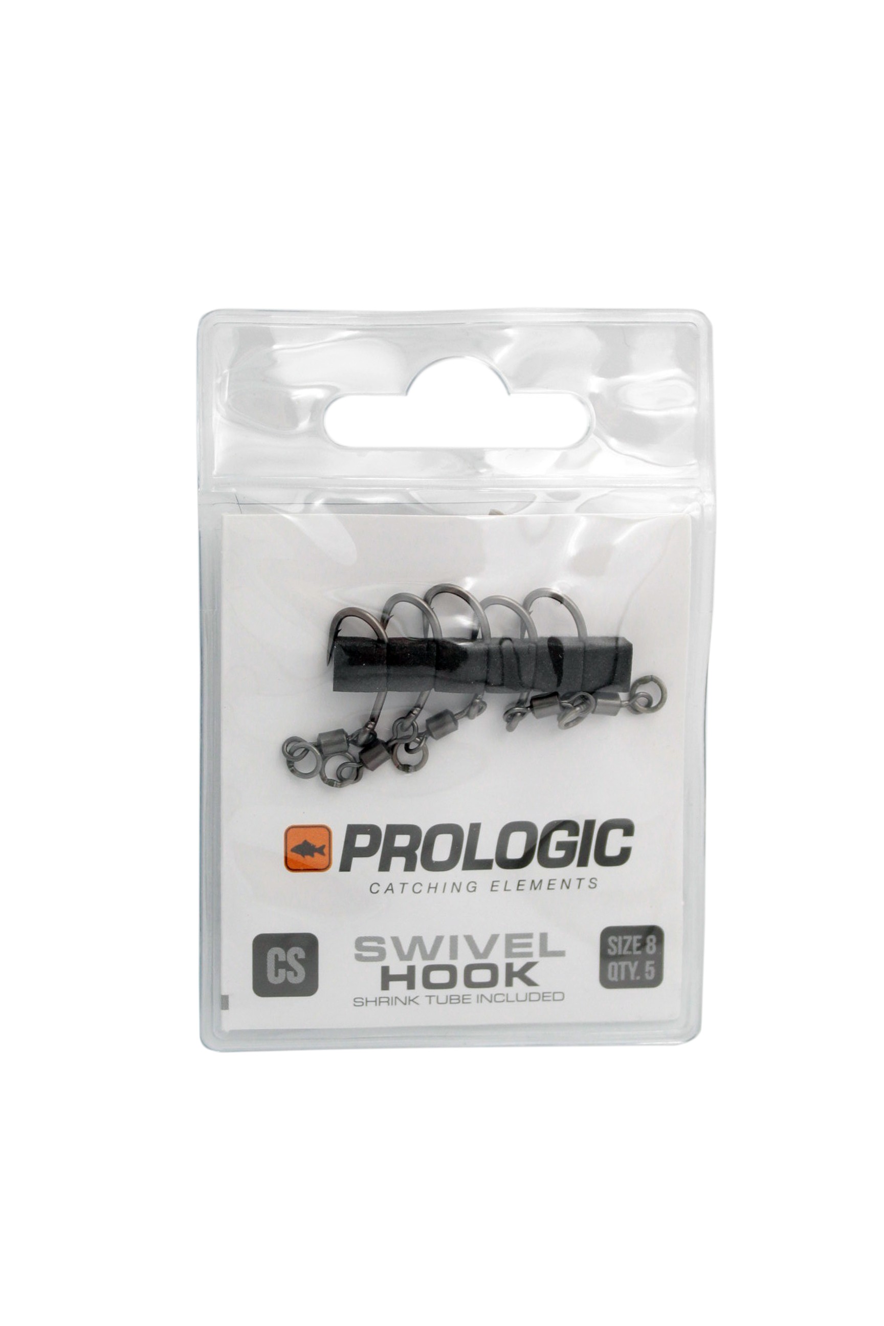 Крючок Prologic Swivel Hook CS №8 5шт - фото 1