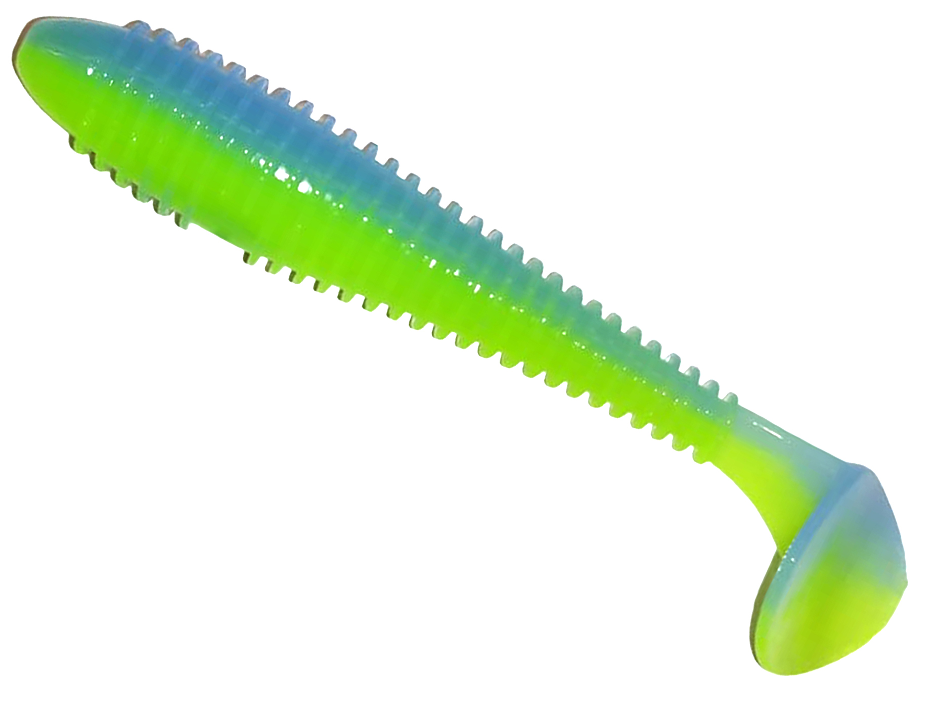 Приманка Keitech виброхвост Swing impact fat 3,3" Pal 03 ice chartreuse - фото 1