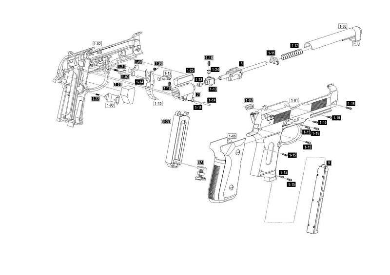 МП Ствол Beretta Elite II - фото 1