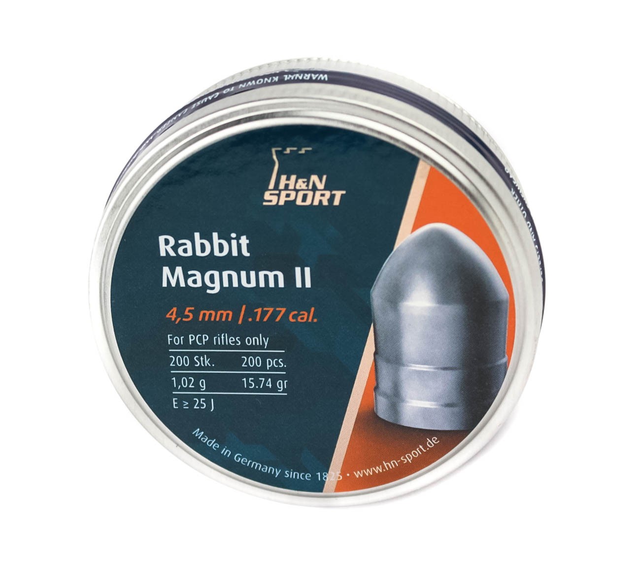 Пульки H&N Rabbit Magnum II 1.02 гр 200шт