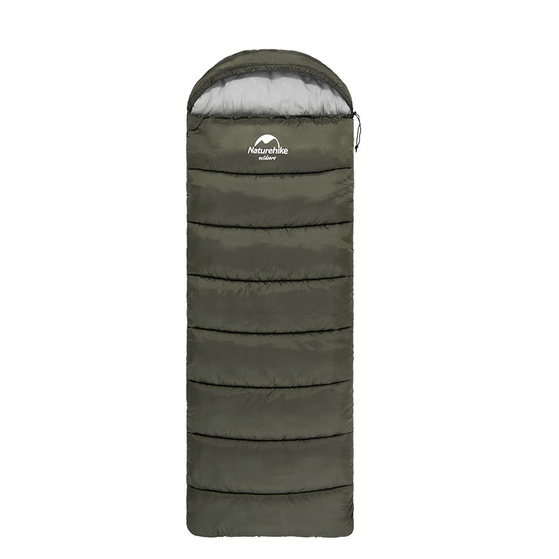 Спальник Naturehike U Series Двойной хлопок осень-зима зеленый U350S - фото 1
