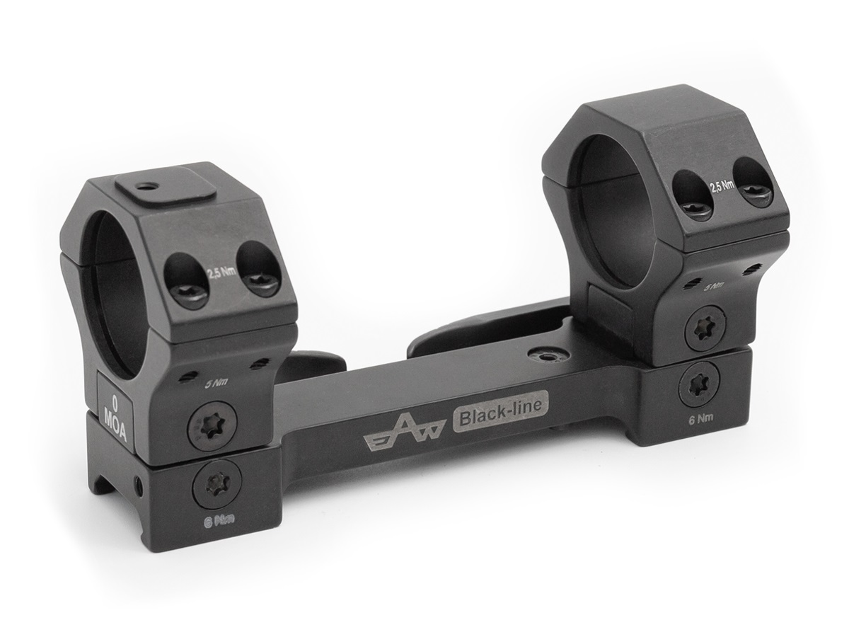 МП Кронштейн моноблочный Apel (EAW) black-line, быстросъемный (D30мм / BH 22мм - фото 1