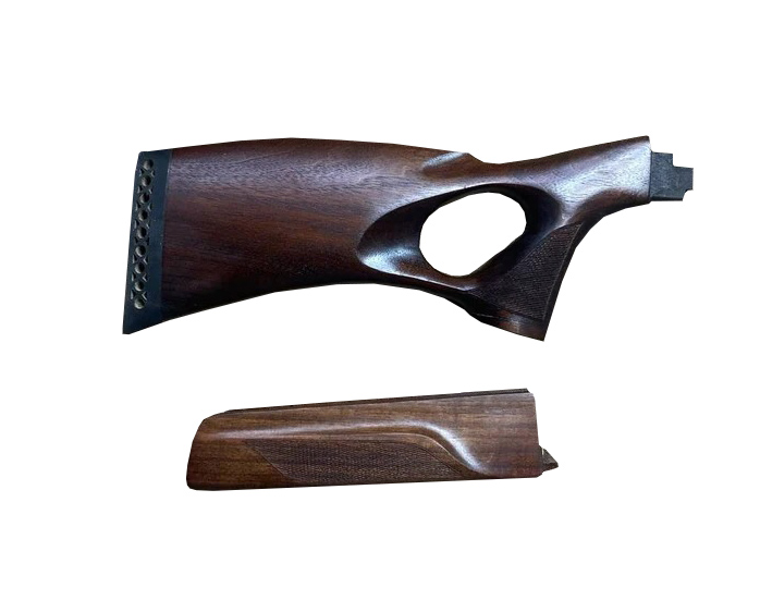 Приклад+цевье Левша Сайга-12 Престиж ортопед орех - фото 1